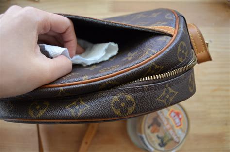 how to clean the inside of a louis vuitton bag